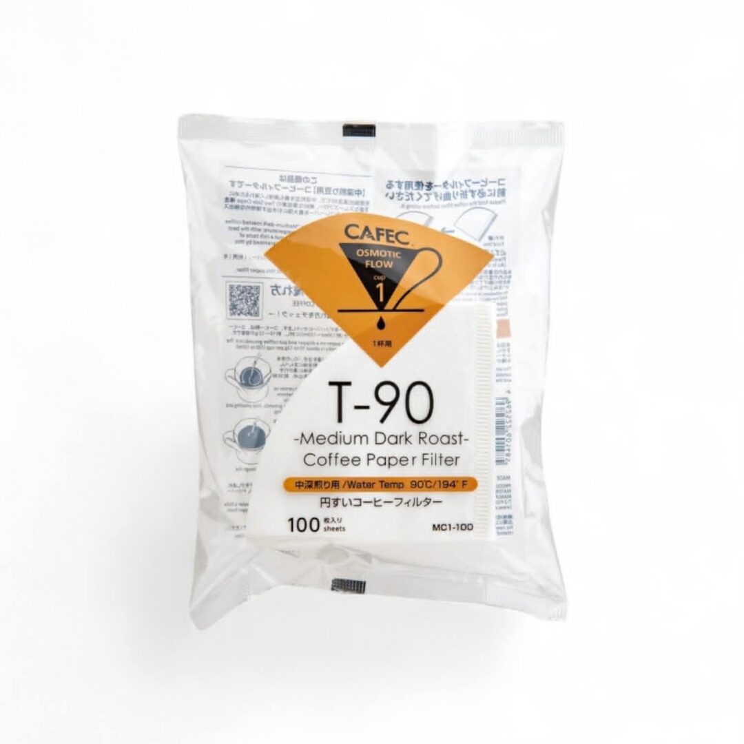 Cafec MC Medium-dark Roast Coffee Paper Filter x100 1cup