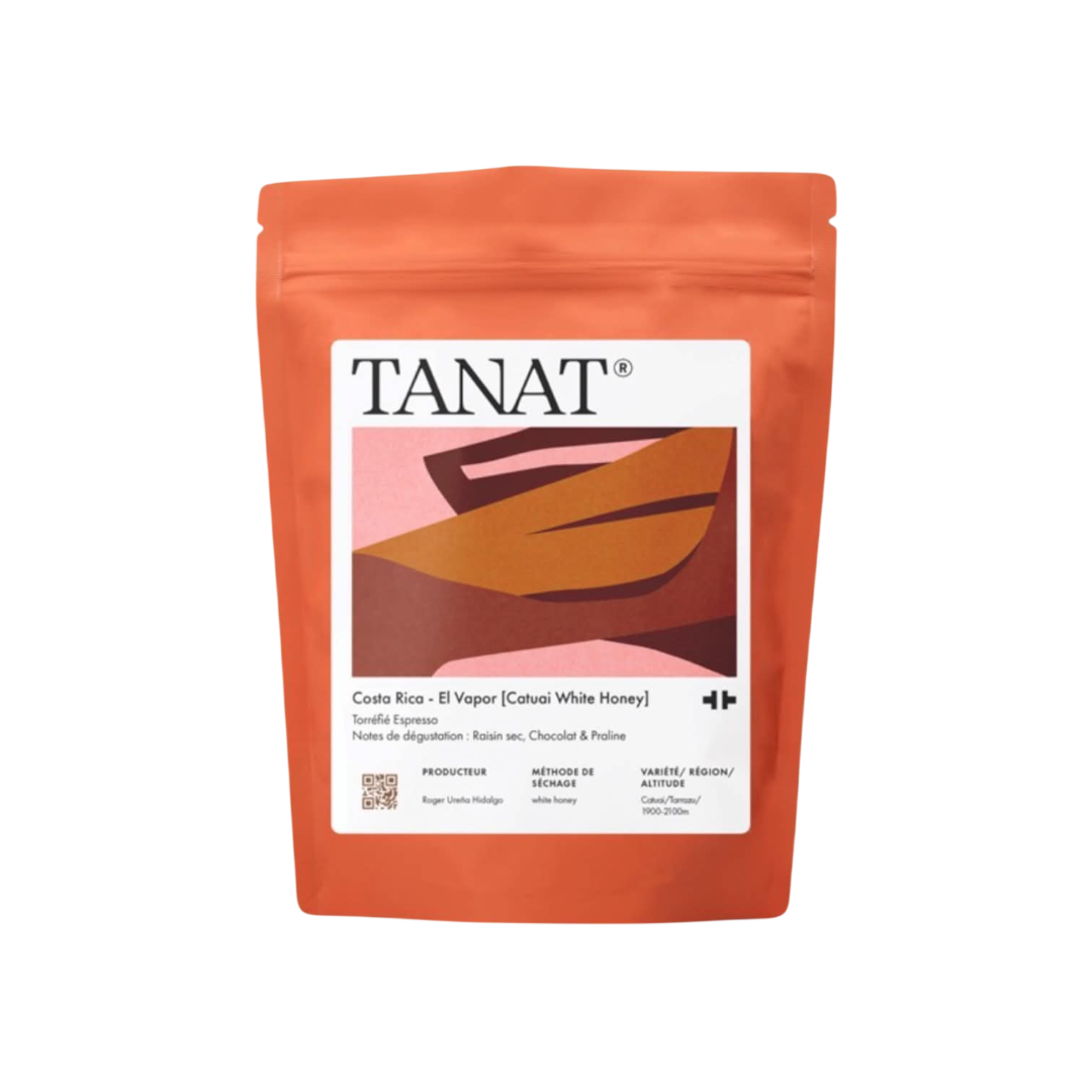 Tanat - Costa Rica - El Vapor Catuai White Honey - Score 87